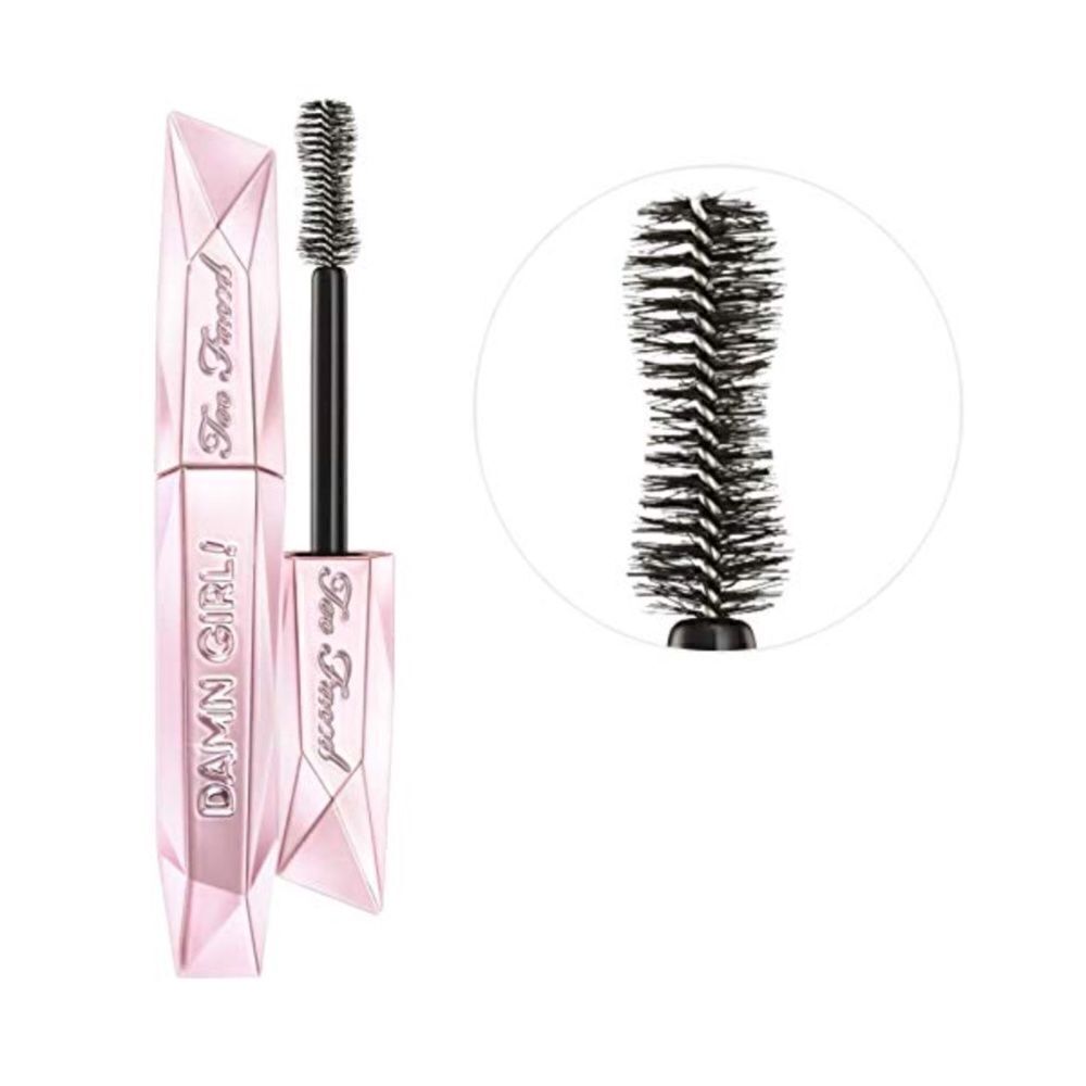 NEW Too Faced Damn-Girl! 24-Hour Extreme Volume Mascara.43 Fl Oz.Full Size
